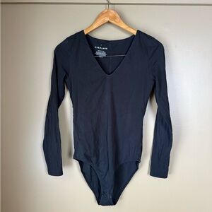Everlane Midnight V-Neck Top